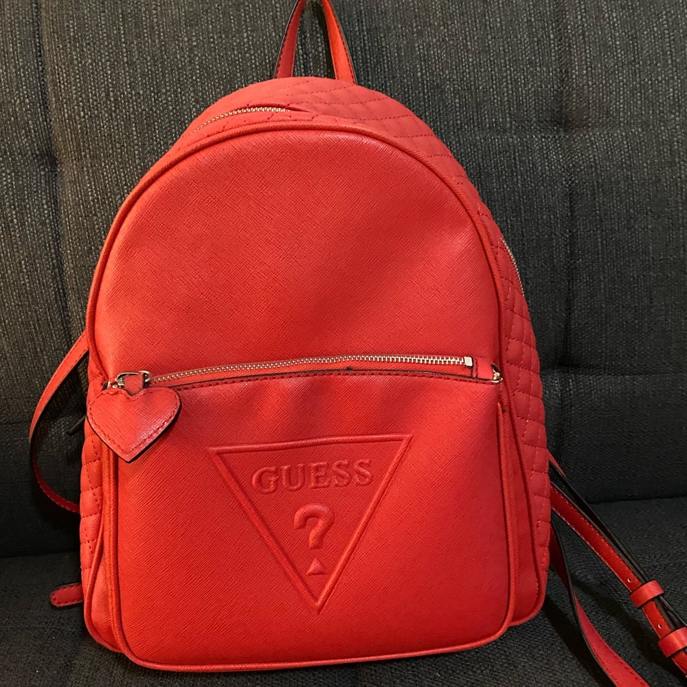 Red Guess Back Pack - image 1